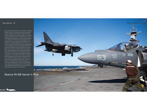 Duke Hawkins: Harrier II naikintuvų pasaulis – fotoknyga (140 p.)