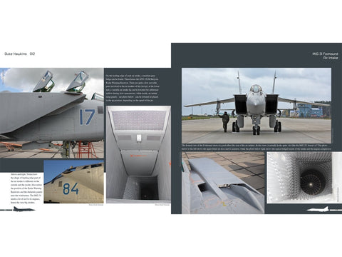 Duke Hawkins MiG-31 Foxhound knyga – detalus aviacinis foto gidas