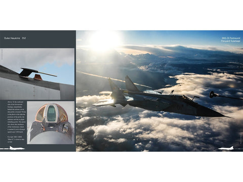 Duke Hawkins MiG-31 Foxhound knyga – detalus aviacinis foto gidas