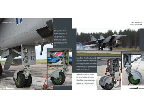 Duke Hawkins MiG-31 Foxhound knyga – detalus aviacinis foto gidas