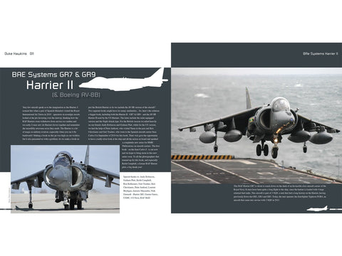Duke Hawkins: Harrier II naikintuvų pasaulis – fotoknyga (140 p.)
