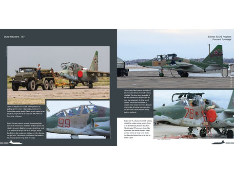Duke Hawkins knyga „Sukhoi Su-25 Frogfoot“ – karinių lėktuvų albumas