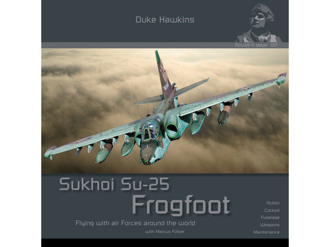 Duke Hawkins knyga „Sukhoi Su-25 Frogfoot“ – karinių lėktuvų albumas