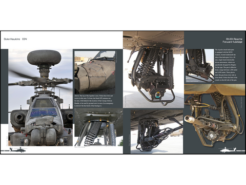 Knyga „Duke Hawkins: Boeing AH-64 Apache“ – detalus sraigtasparnis