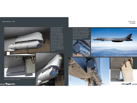 Duke Hawkins knyga „Boeing B‑1B Lancer“ – išsami foto enciklopedija