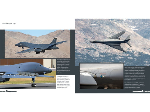 Duke Hawkins knyga „Boeing B‑1B Lancer“ – išsami foto enciklopedija