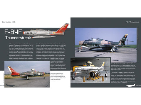 Duke Hawkins knyga: naikintuvas Republic F-84F Thunderstreak