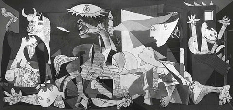Ravensburger panoraminė dėlionė „Pablo Picasso. Gernika“, 2000 det.