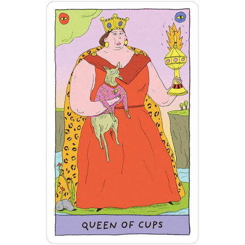 Whimsical Witch Tarot kortos vaikams ir suaugusiems metalinėje dėžutėje