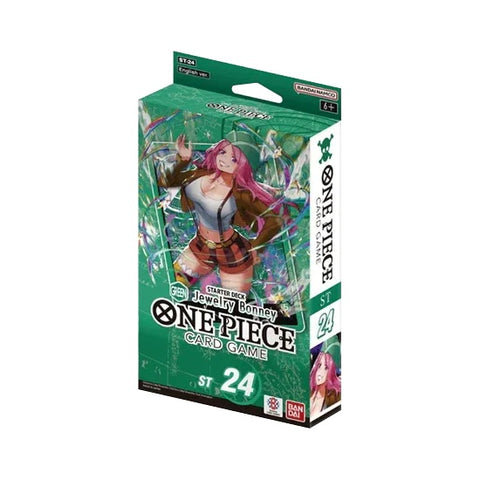 One Piece kortų žaidimas: Jewelry Bonney žalias pradinis rinkinys