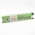 Smilkalai Golden Nag Californian White Sage 15 g, žalsva pakuotė su prekės ženklu, skirta namų valymui ir aromaterapijai