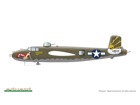 Eduard B-25J Mitchell Strafer 1/48 plastikinis lėktuvo modelis