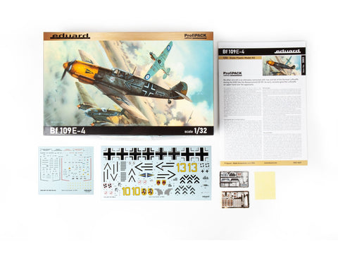 Eduard Messerschmitt Bf 109E-4 plastikinis lėktuvo modelis 1/32