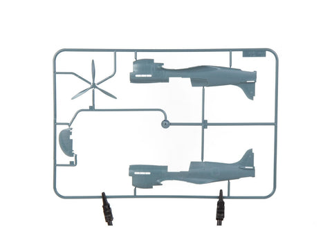 Eduard Curtiss P-40K Warhawk Short Tail ProfiPack lėktuvo modelis 1/48 82243