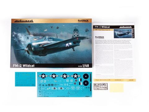 Eduard Grumman FM-2 Wildcat ProfiPack 1/48 lėktuvo modelis