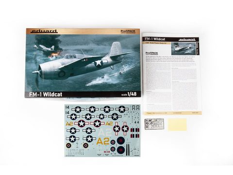 Eduard Grumman FM‑1 Wildcat ProfiPACK 1/48 plastiko rinkinys 82204