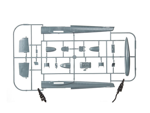 Messerschmitt Bf 110D plastikinis lėktuvo modelis 1/48 Weekend Edition