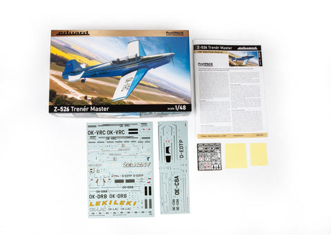 Eduard Z-526 Trener Master 1/48 surenkamas plastikinis lėktuvo modelis (82185)