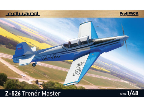 Eduard Z-526 Trener Master 1/48 surenkamas plastikinis lėktuvo modelis (82185)