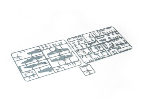 Eduard Messerschmitt Bf 109 F-4 Weekend edition lėktuvo modelis 1/72 7478