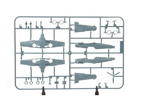 Eduard Messerschmitt Bf 109 F-4 Weekend edition lėktuvo modelis 1/72 7478