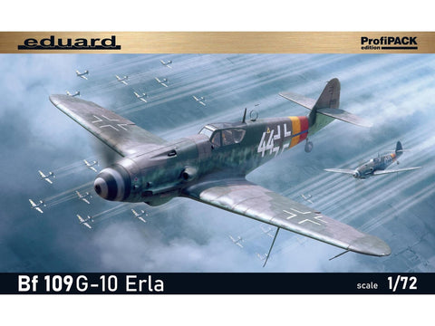 Eduard Messerschmitt Bf 109G-10 Erla ProfiPACK 1/72 plastikinis modelis