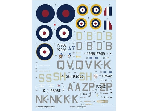 Eduard Supermarine Spitfire Mk.IIa 1/48 Weekend Edition plastikinis modelis