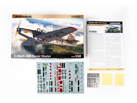 Eduard Zlín Z-326/C-305 Trenér Master Profipack 1/48 modelis (82183)