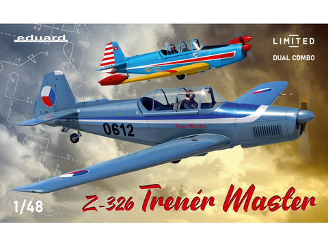 Eduard Z-326 Trener Master Limited Edition 1/48 plastikinis lėktuvo modelis