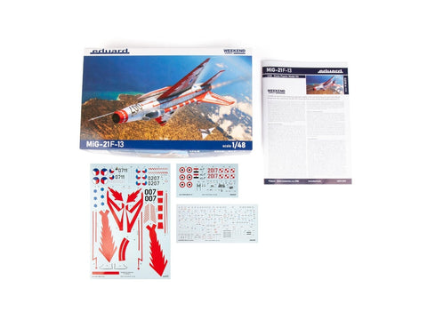 Eduard MiG-21F-13 Weekend 1:48 plastikinis surenkamas lėktuvo modelis