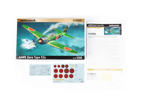 Eduard Mitsubishi A6M5 Zero Type 52a ProfiPack 1/48 modelio rinkinys