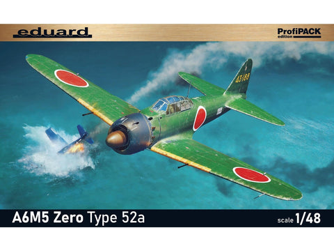 Eduard Mitsubishi A6M5 Zero Type 52a ProfiPack 1/48 modelio rinkinys