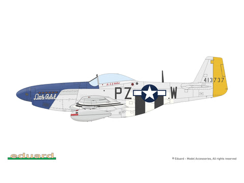 Plastikinis modelis North American P-51D-5 Mustang 1/72 Weekend Edition