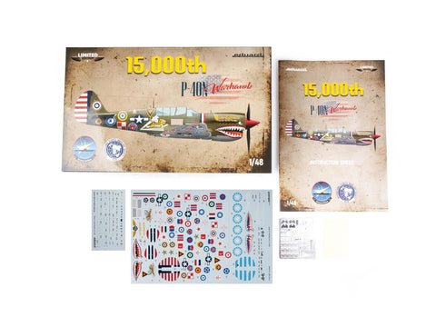 Eduard Curtiss P-40N Warhawk „15,000th“ riboto leidimo 1/48