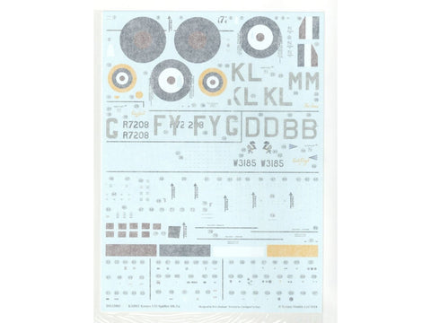 Kotare Supermarine Spitfire Mk.Va 1/32 plastikinis surenkamas modelis