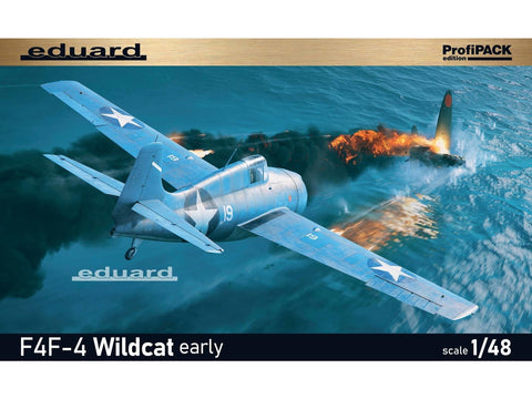 Eduard Grumman F4F-4 Wildcat ankstyvas ProfiPACK 1/48 surenkamas modelis 82202