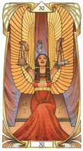 Lo Scarabeo: Egyptian Art Nouveau Tarott kortos - HOBI.LT 🇱🇹