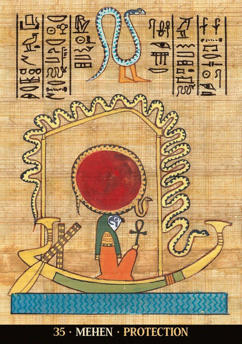 Lo Scarabeo: Egyptian Gods Oracle kortos - HOBI.LT 🇱🇹