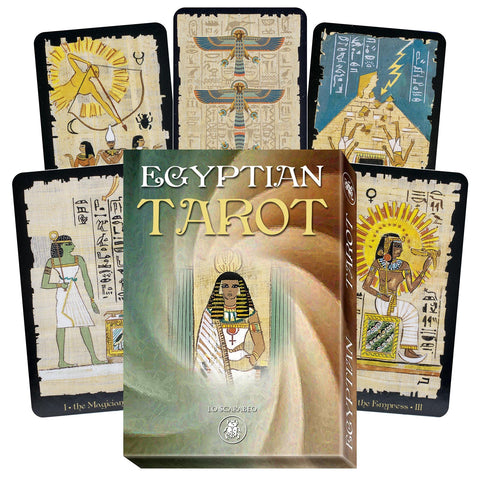 Lo Scarabeo: Egyptian Tarott Grand Trumps kortos - HOBI.LT 🇱🇹