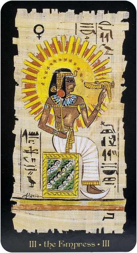 Lo Scarabeo: Egyptian Tarott Grand Trumps kortos - HOBI.LT 🇱🇹