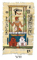 Lo Scarabeo: Egyptian Tarott mini (new edition) Tarot kortos - HOBI.LT 🇱🇹