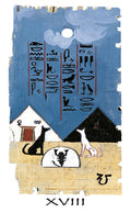 Lo Scarabeo: Egyptian Tarott mini (new edition) Tarot kortos - HOBI.LT 🇱🇹