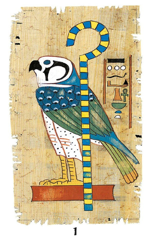 Lo Scarabeo: Egyptian Tarott mini (new edition) Tarot kortos - HOBI.LT 🇱🇹