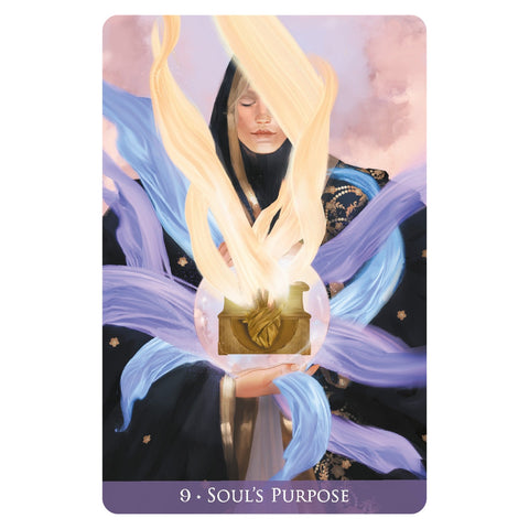 Akashic Connection orakulo kortos su spalvota knyga, Lo Scarabeo