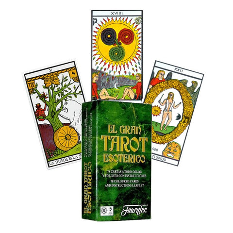 El Gran Esoterico Tarot kortos
