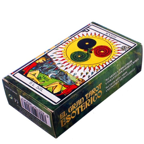 El Gran Esoterico Tarot kortos