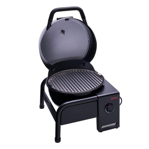 Char-Broil Patio Bistro Cube E elektrinis grilis balkonui ir terasai, juodas