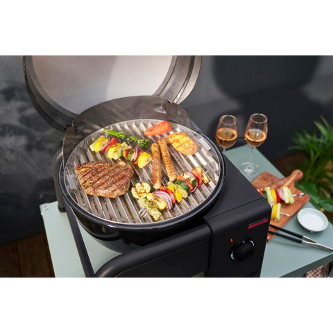 Char-Broil Patio Bistro Cube E elektrinis grilis balkonui ir terasai, juodas