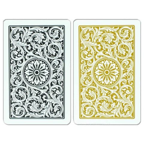 Copag: Elite 1546 Playing Cards bridge size dviguba žaidimo kortų kaladė (juoda/auksinė) Copag - HOBI.LT 🇱🇹