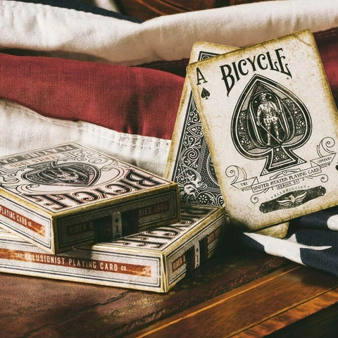 Ellusionist: Ellusionist 1900 Vintage Blue Bicycle kortos - HOBI.LT 🇱🇹